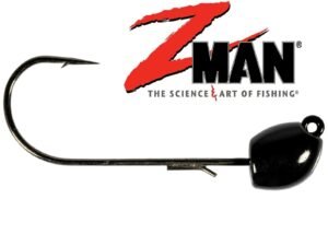 Z-Man SMH Shaky Head Jigs 3pk Black 1/4oz